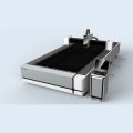 Высокоскоростной оптоволоконный станок для лазерной резки листов металла  TQL-F1500-3015B-N